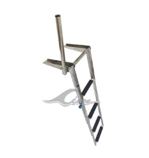 CIM-LADDER AISI 316 WITH A STANCHION-445