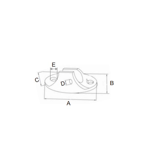 BRACKET AISI316 FOR BALL JOINT-2891